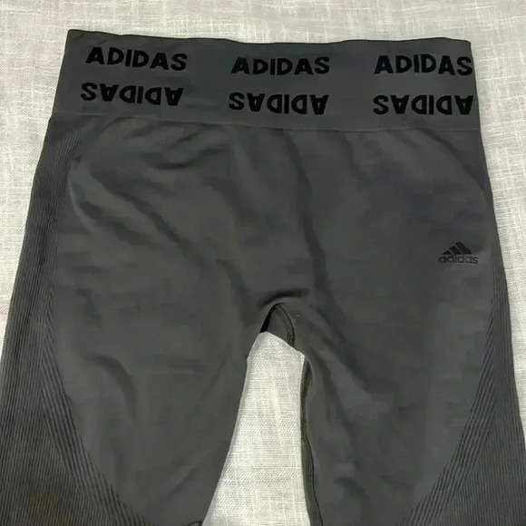 ADIDAS GRAY LEGGINGS NWT - Picture 5 of 9